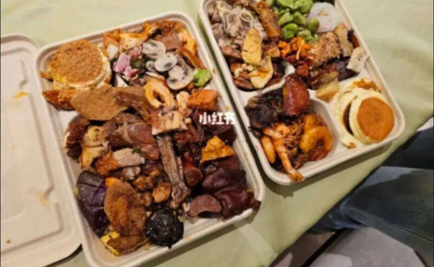 酒店推剩菜盲盒：自行挑选，限时20分钟