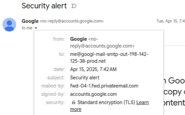谷歌警告：Gmail现高仿钓鱼邮件