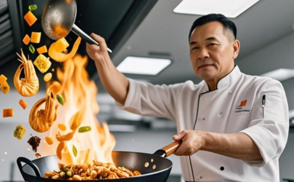 中国餐饮集团砸1.5亿买炒菜机器人