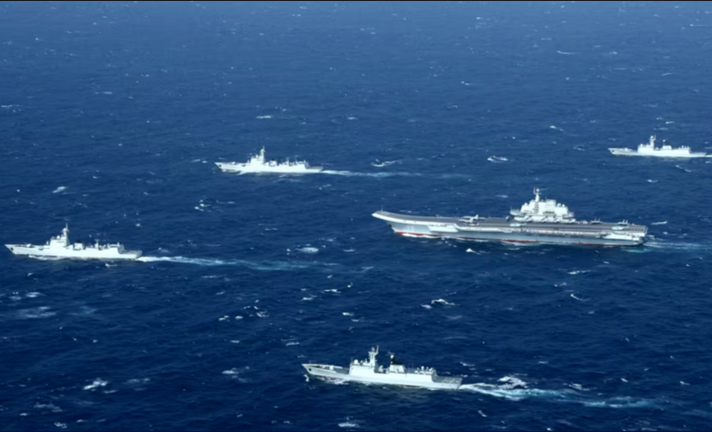 中美四航母对峙，真实的“统一预演”？