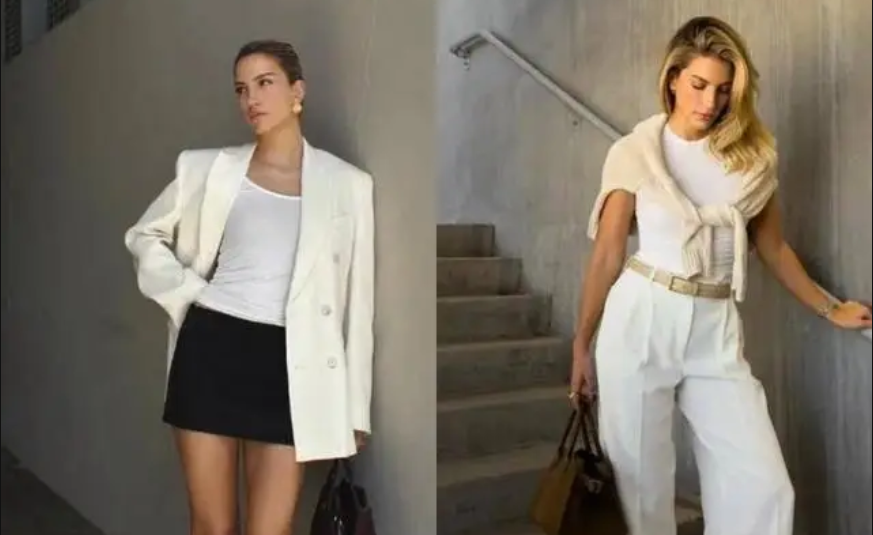 今夏流行穿搭——老钱极简风