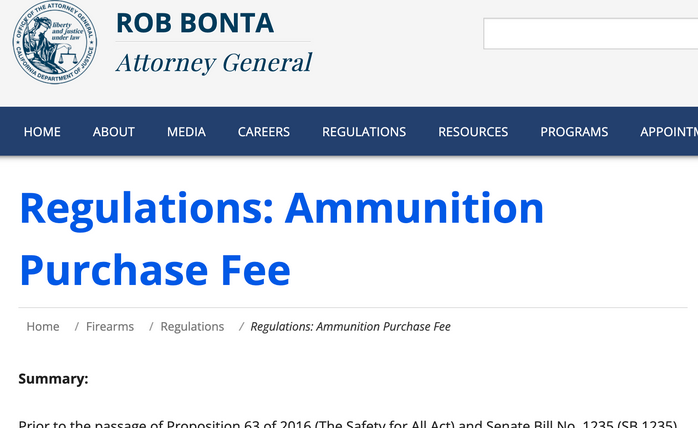 加州居民可直接网购弹药