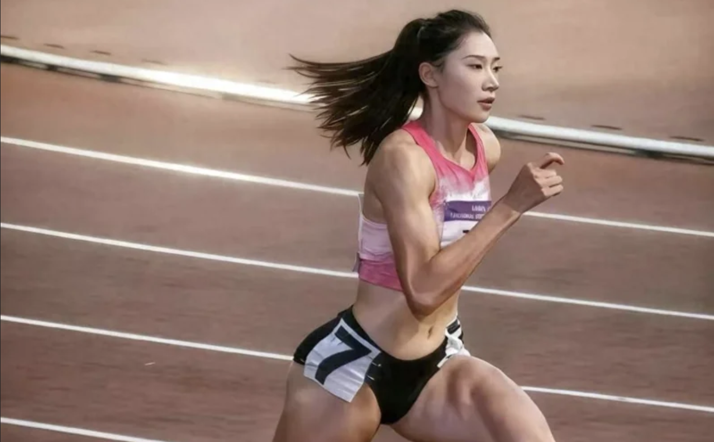 “跨栏女神”冲金，线条夸张被误判为AI