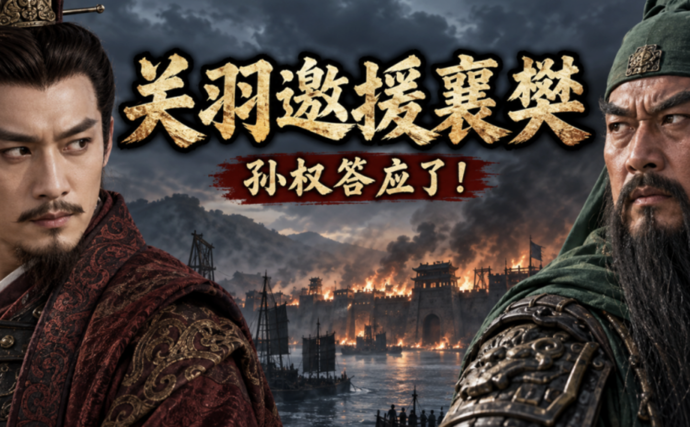 关羽明明防着孙权，为何还邀请他助战襄樊？