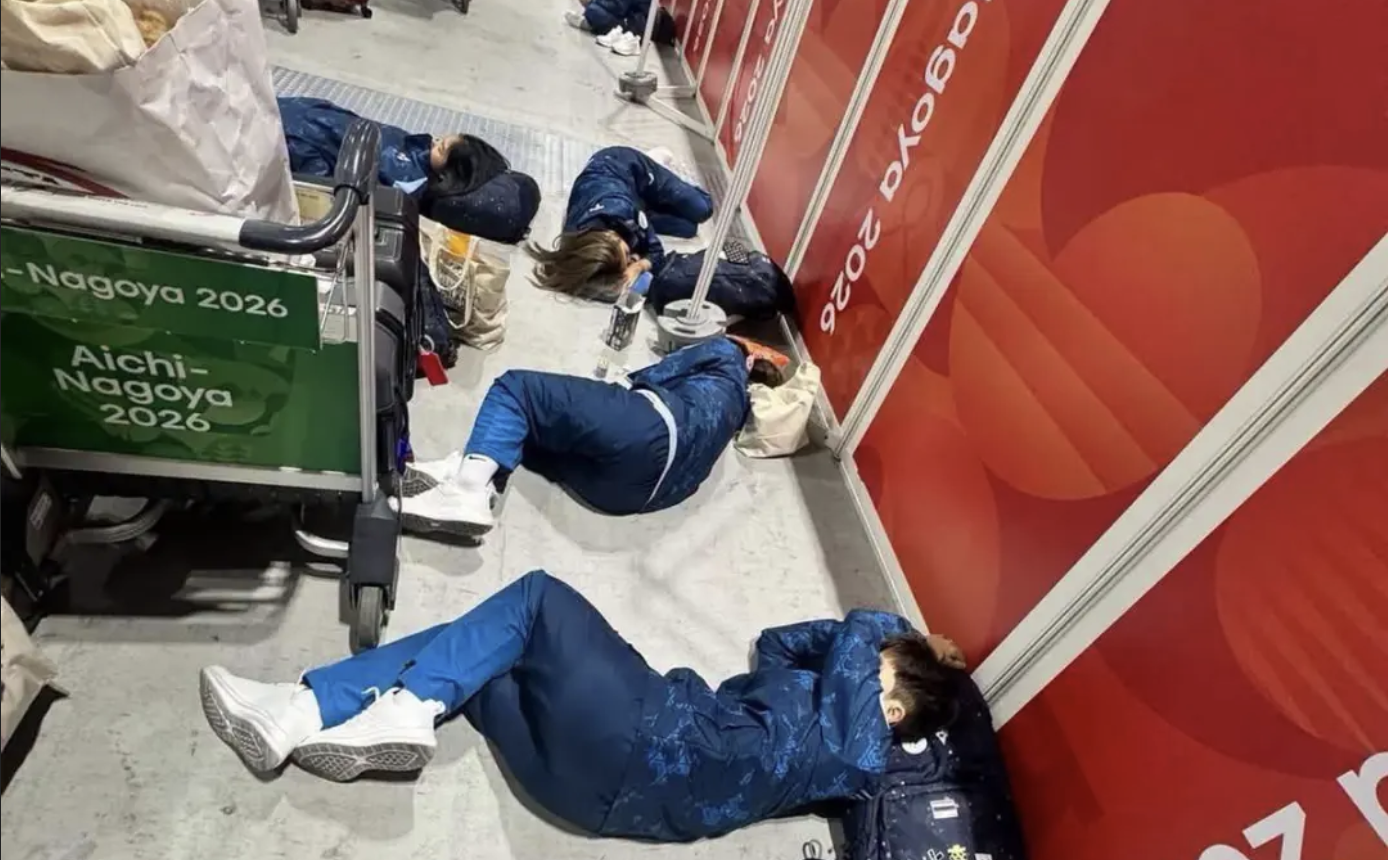 日本亚运会，离谱