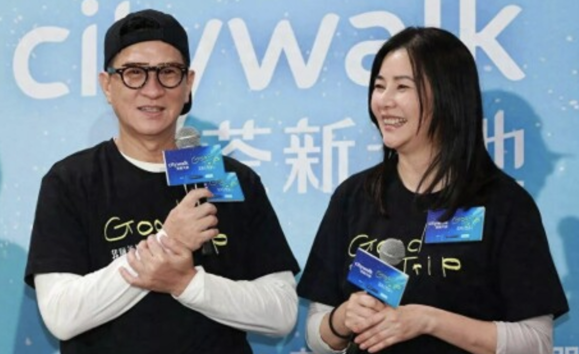 51岁蒙嘉慧复出，被张家辉调侃发福
