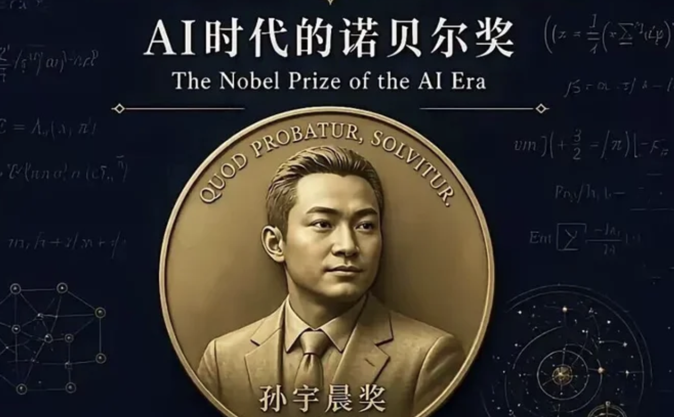 孙宇晨设立“诺贝尔奖”，炸裂全网