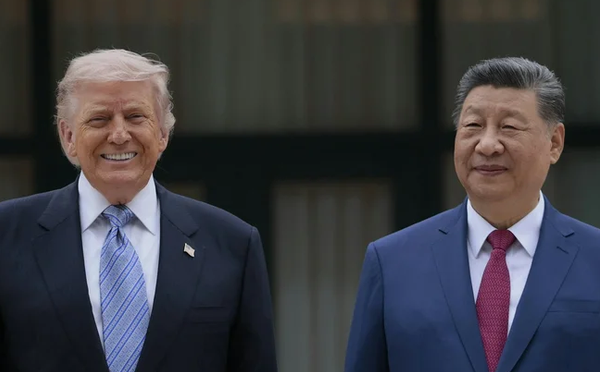 习近平抵华盛顿,川普夫妇接机