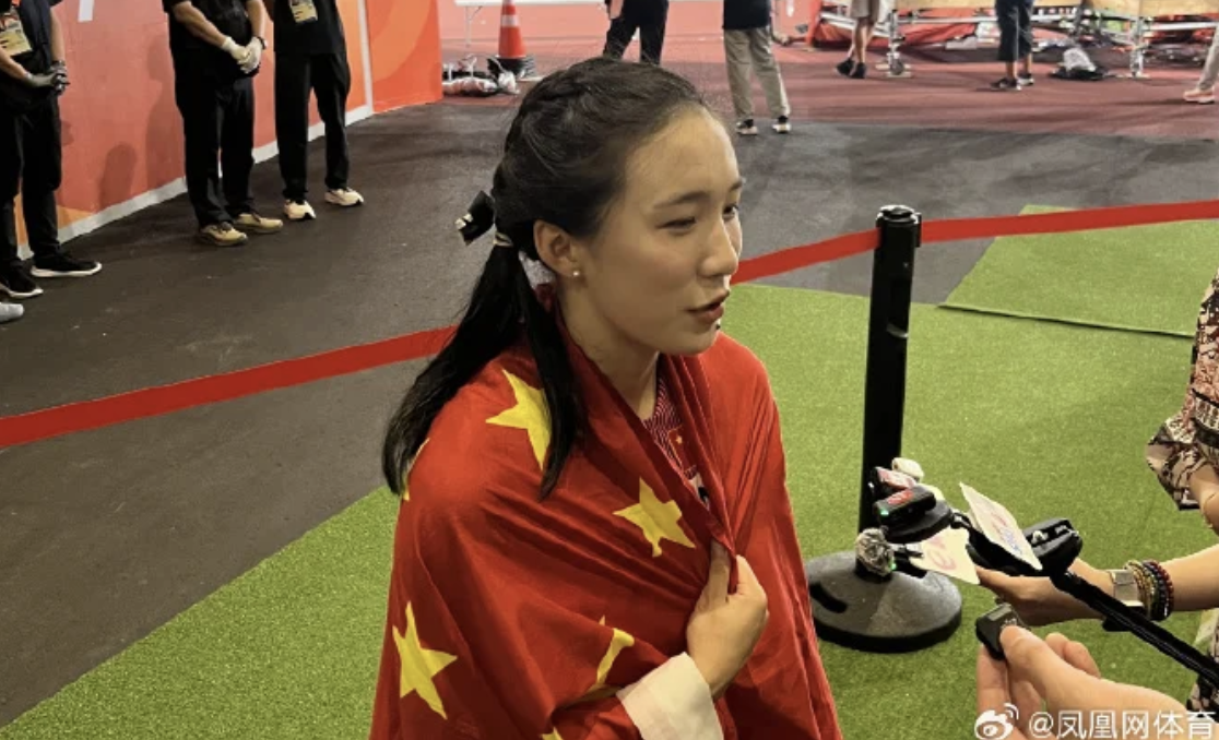 陈妤颉回应首夺亚运百米冠军