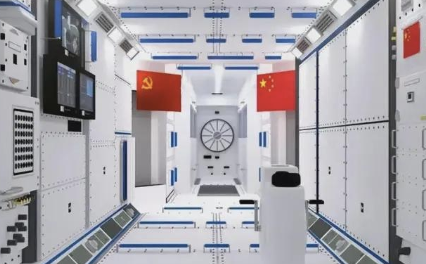 中国空间站上为什么全是中文？