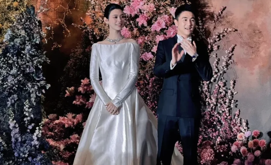 奚梦瑶澳门婚礼，第一排宾客曝光
