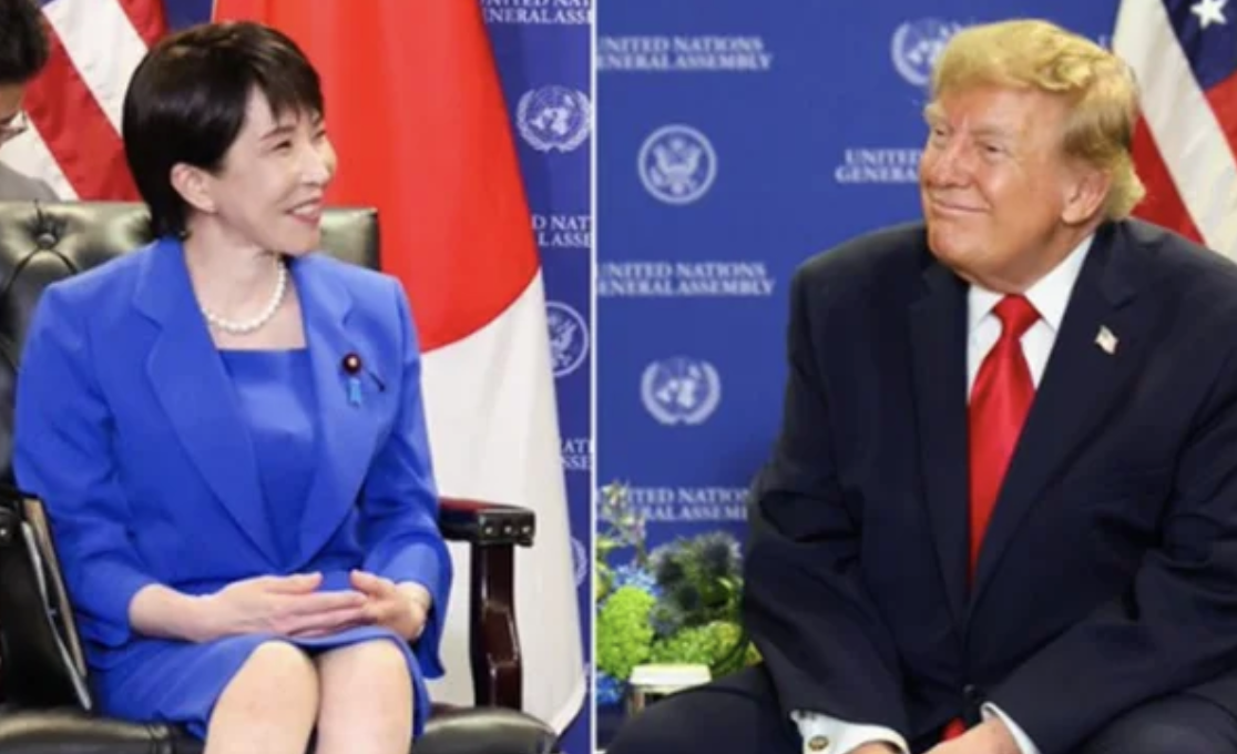 高市与特朗普“笑脸合照”,拼的
